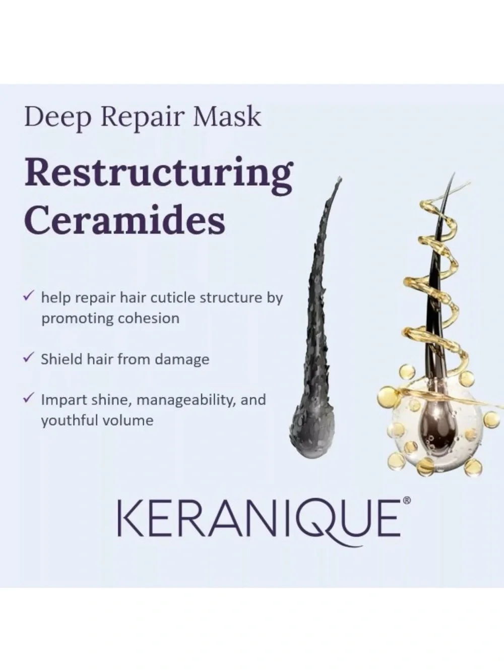 Keranique Follicle Strengthening Deep Repair Mask 7.5oz